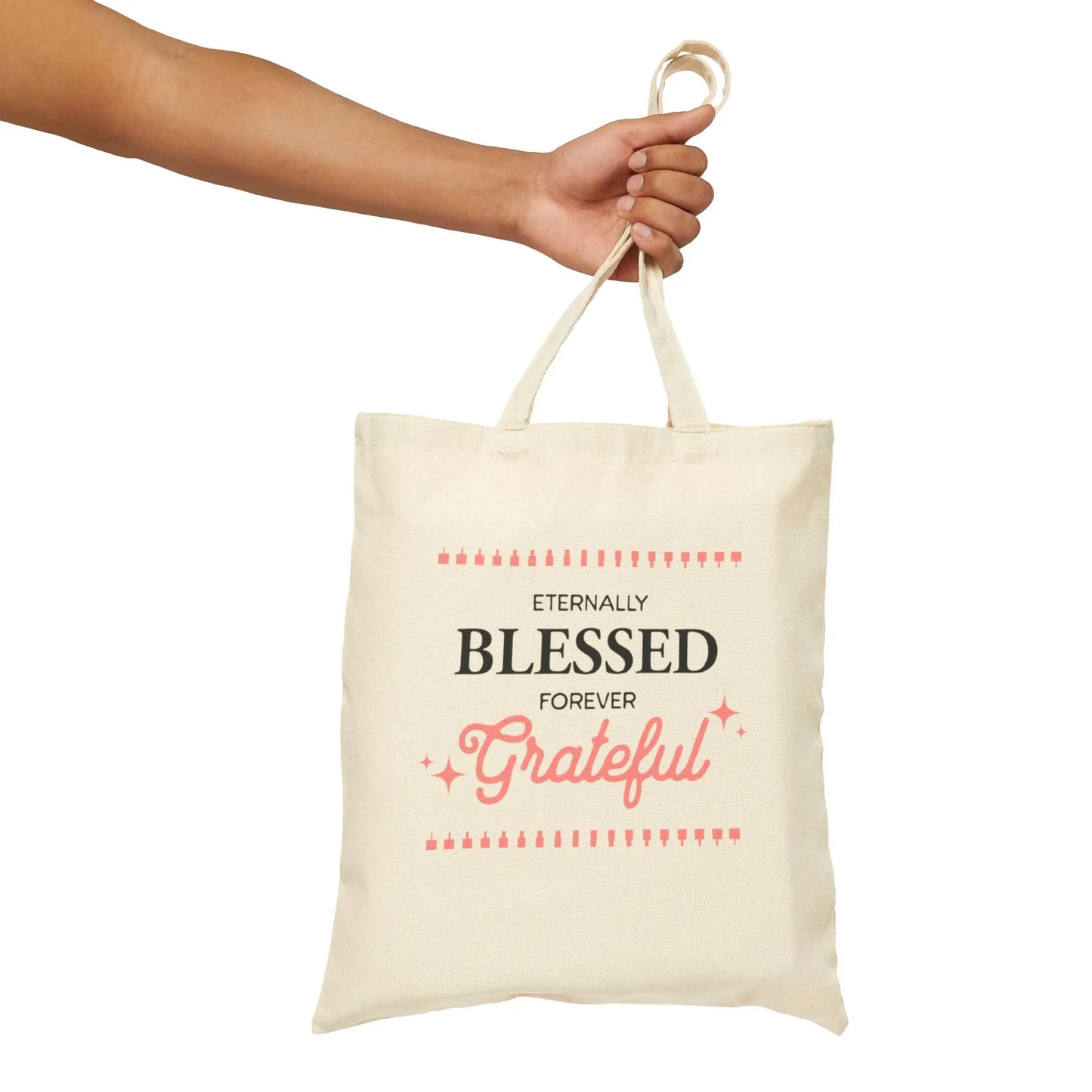 Eternally Blessed Tote Bag - His Love Is Everlasting