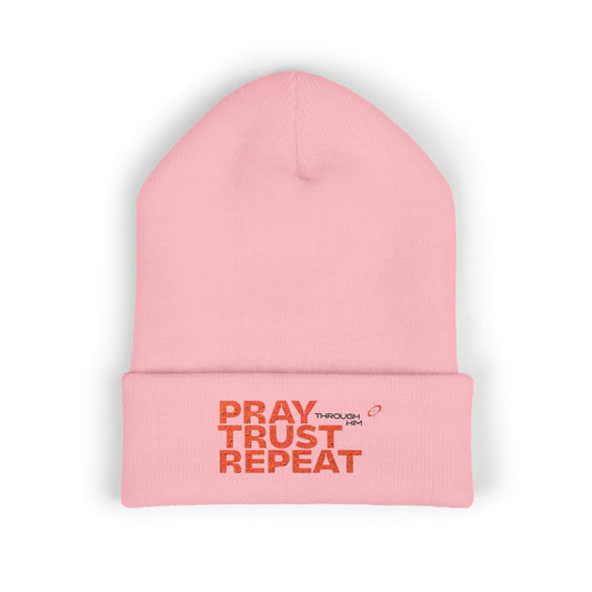 Pray Trust Repeat Beanie