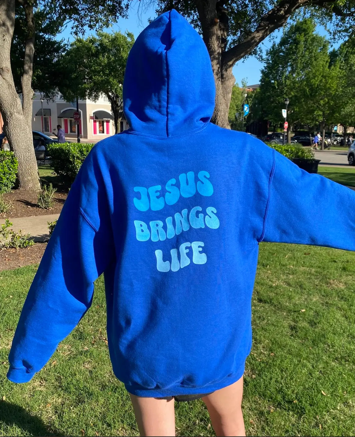 Jesus Brings Life Unisex Hoodie - His Love Is Everlasting