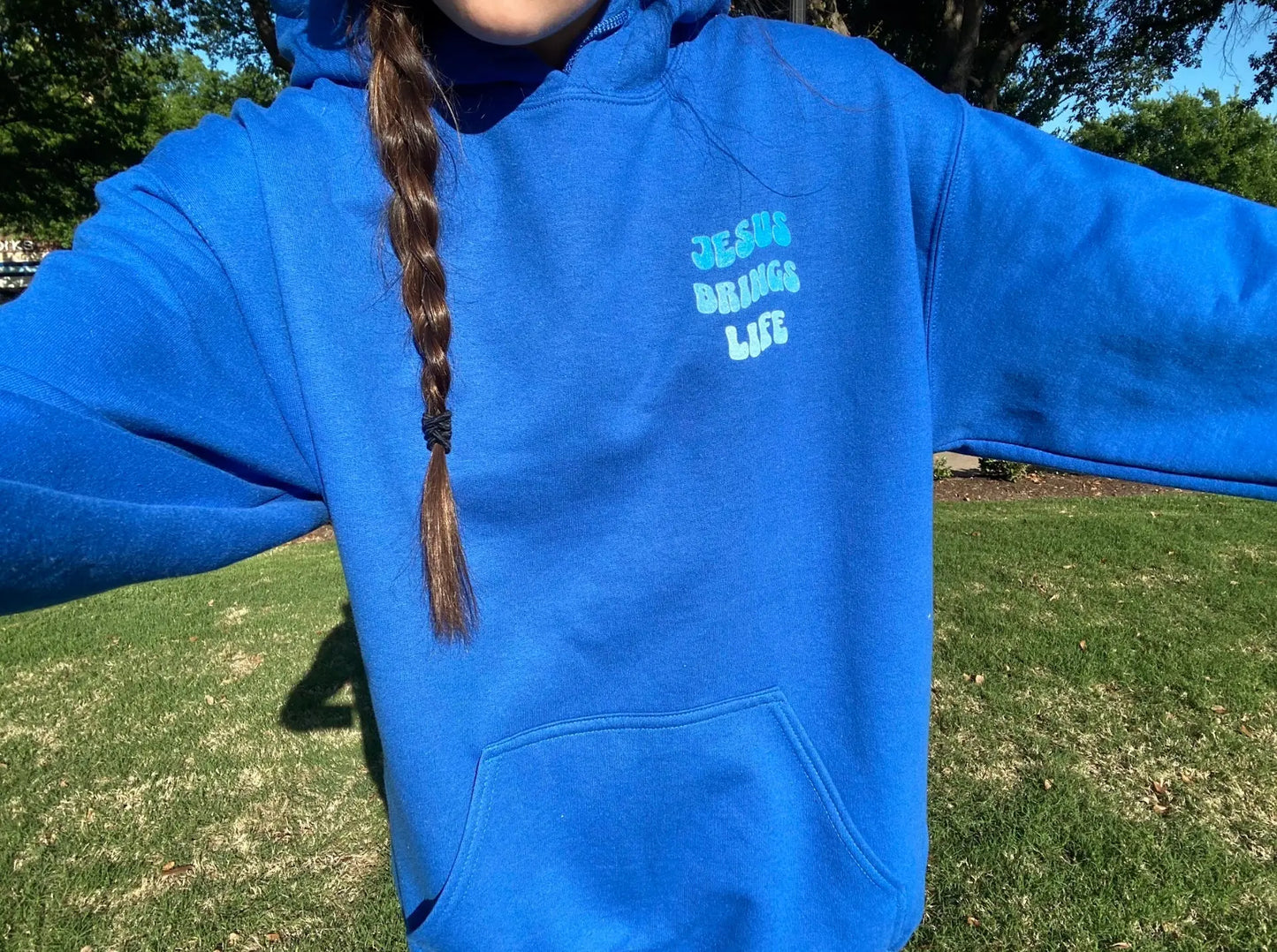 Jesus Brings Life Unisex Hoodie - His Love Is Everlasting
