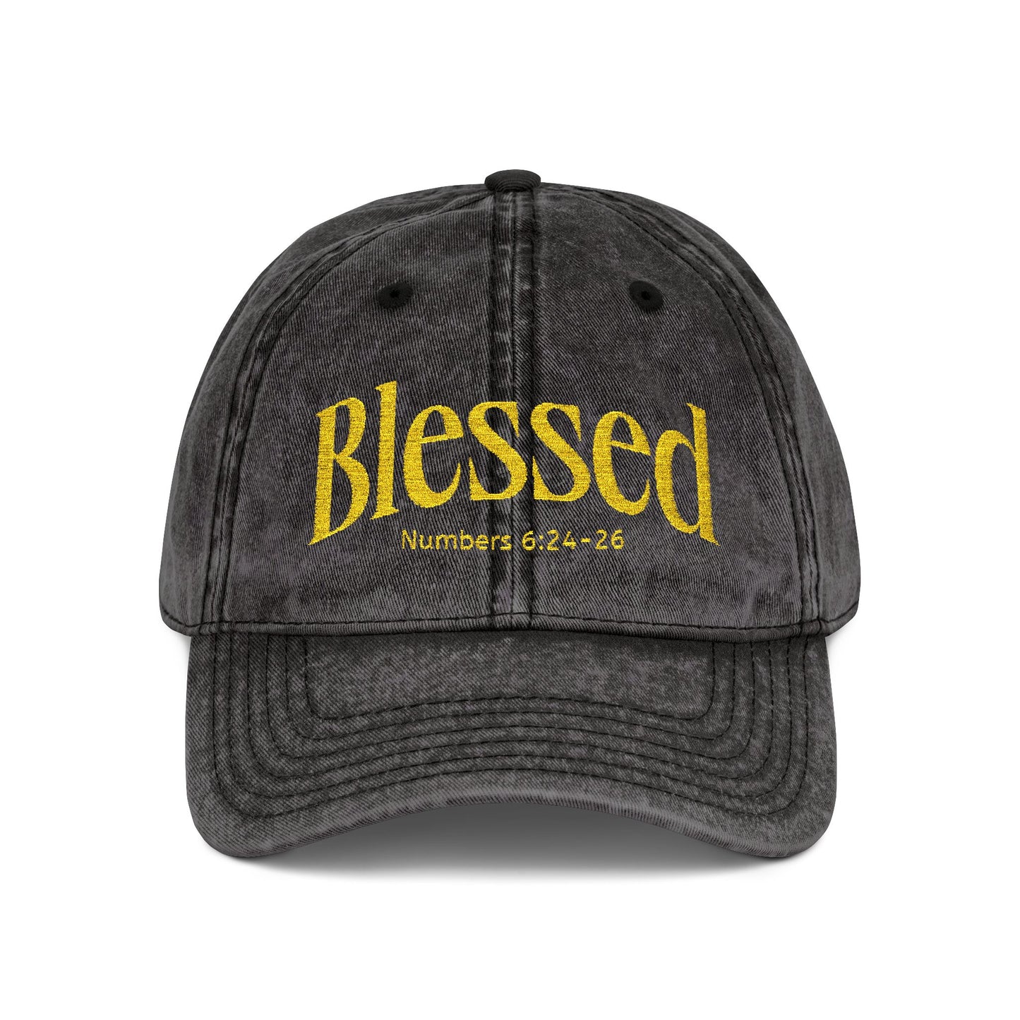 Blessed Vintage Hat - His Love Is Everlasting