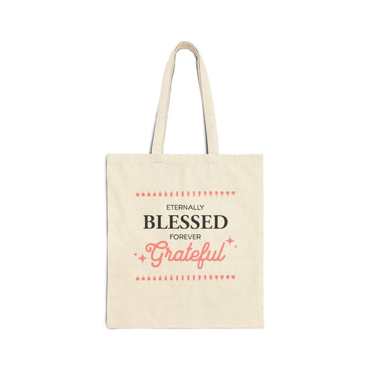 Eternally Blessed Tote Bag - His Love Is Everlasting