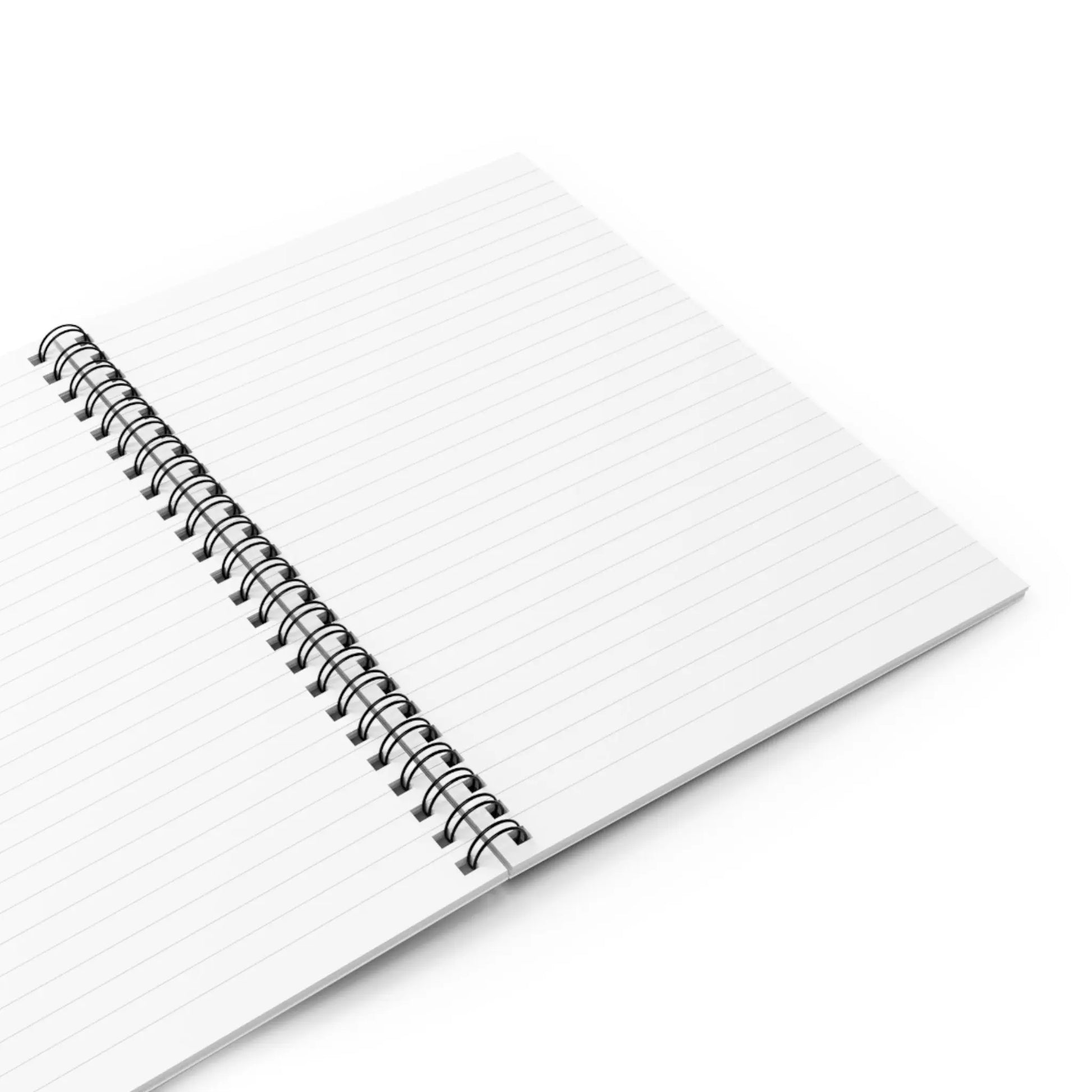 Graceful Floral Spiral Notebook - His Love Is Everlasting