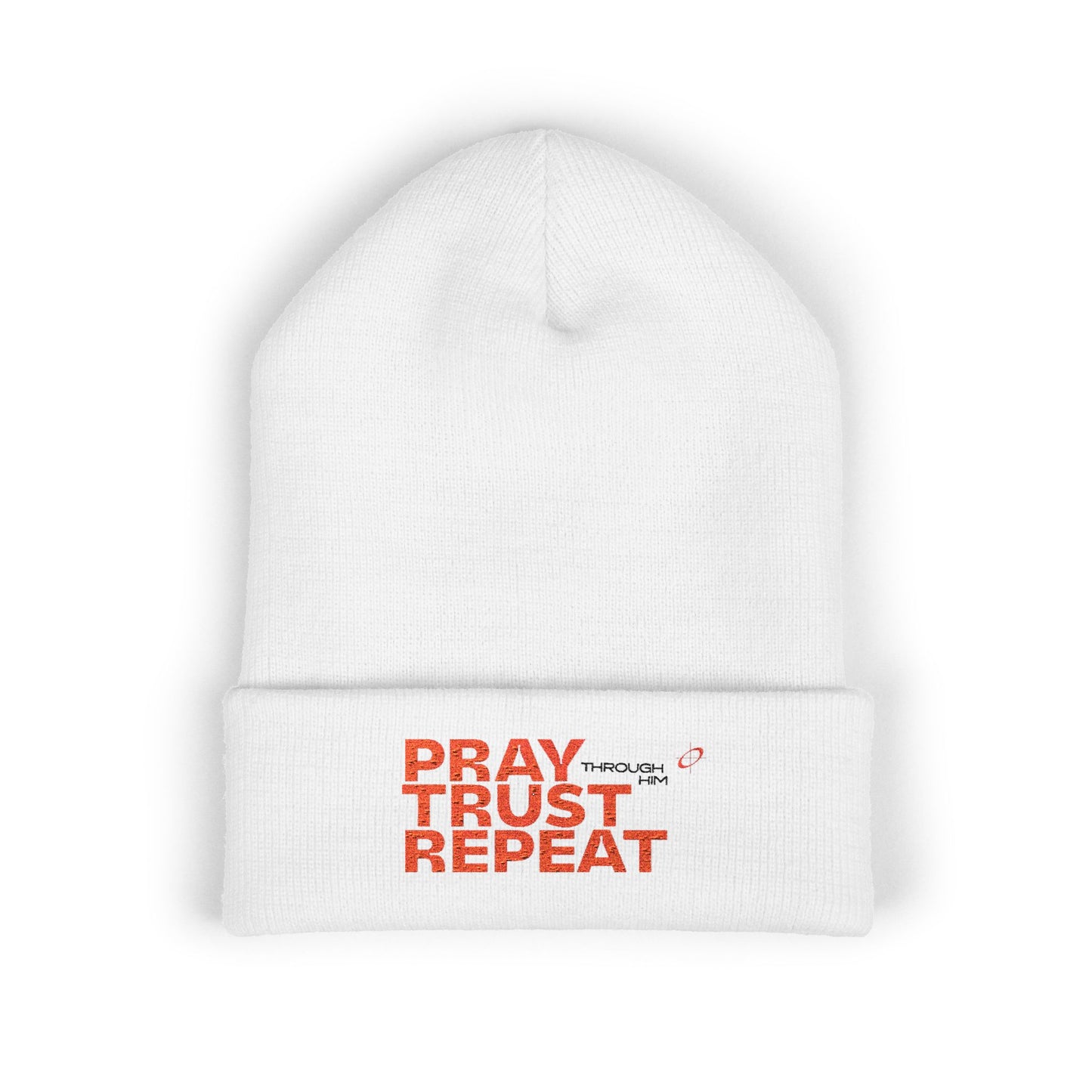 Pray Trust Repeat Beanie