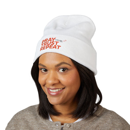 Pray Trust Repeat Beanie