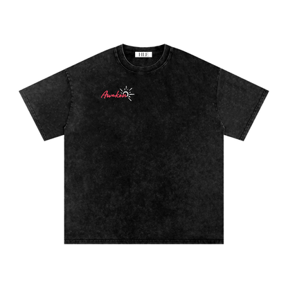 Awaken Washed Oversized Cotton T-Shirt